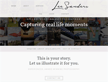 Tablet Screenshot of leesanders.co.uk